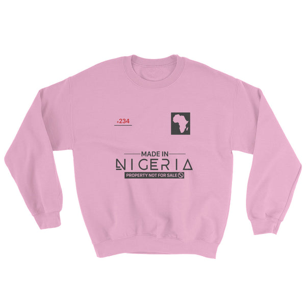 Made in Nigeria v1 Sweatshirt - Culture Curator 101
