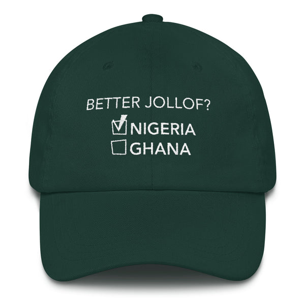 Nigeria/Ghana Jollof v1 Hat - Culture Curator 101