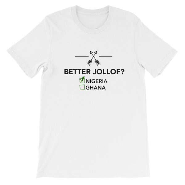 Nigeria vs. Ghana Jollof v1 T-Shirt - Culture Curator 101