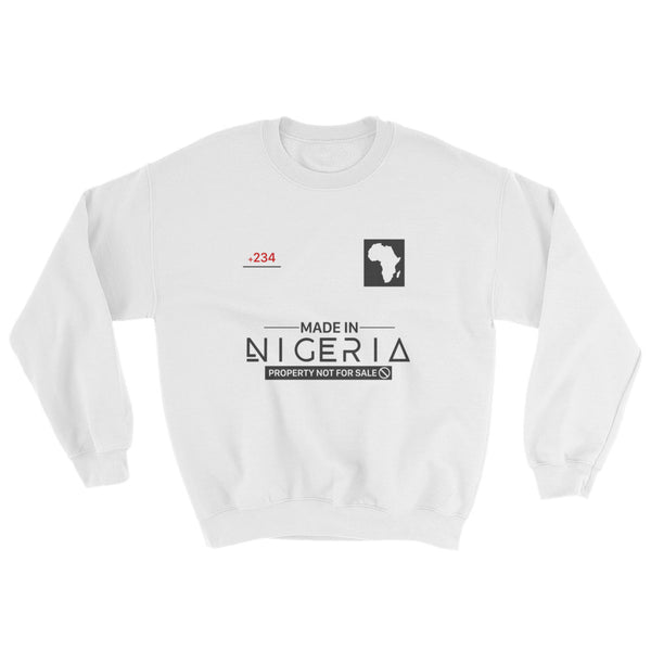 Made in Nigeria v1 Sweatshirt - Culture Curator 101