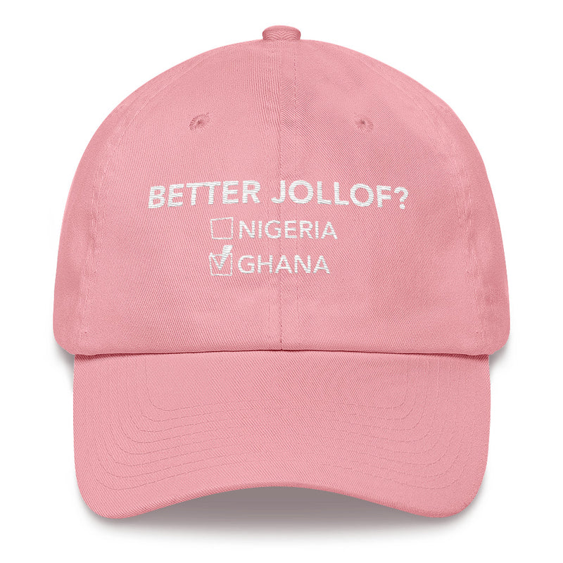 Ghana vs Nigeria Jollof v1 hat - Culture Curator 101