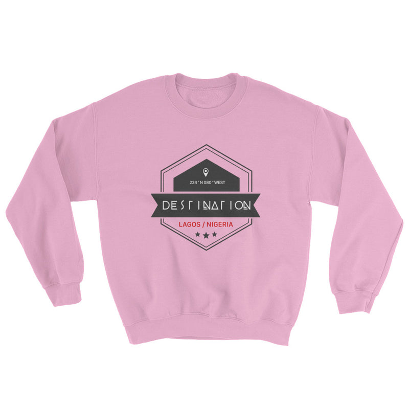 Destination Lat and Long v1 Sweatshirt - Culture Curator 101