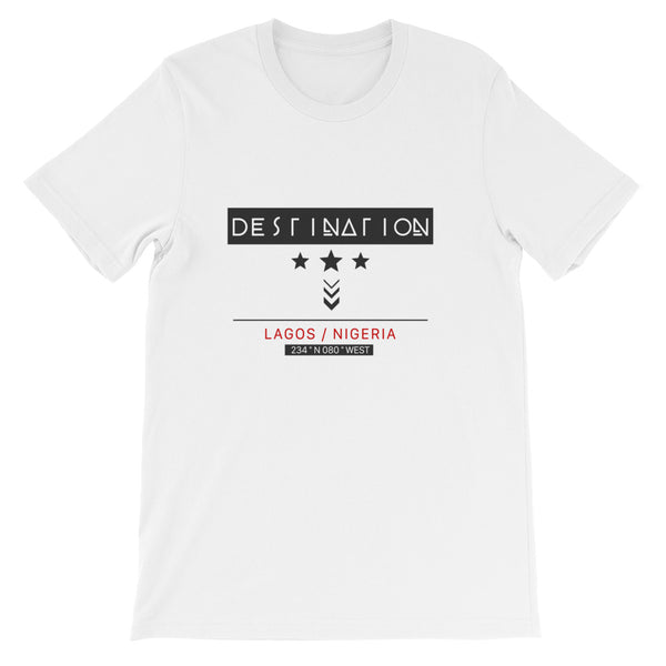 Destination Lat and Long v2 T-Shirt - Culture Curator 101