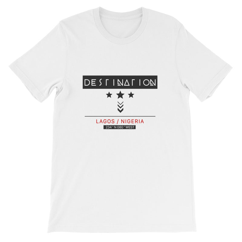 Destination Lat and Long v2 T-Shirt - Culture Curator 101