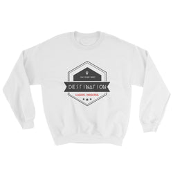 Destination Lat and Long v1 Sweatshirt - Culture Curator 101