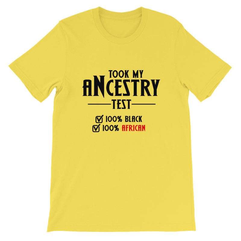 Took My Ancestry Test Bella Canvas T-Shirt - Culture Curator 101