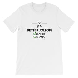 Nigeria vs. Ghana Jollof v1 T-Shirt - Culture Curator 101