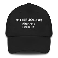 Nigeria vs. Ghana Jollof v2 Hat - Culture Curator 101