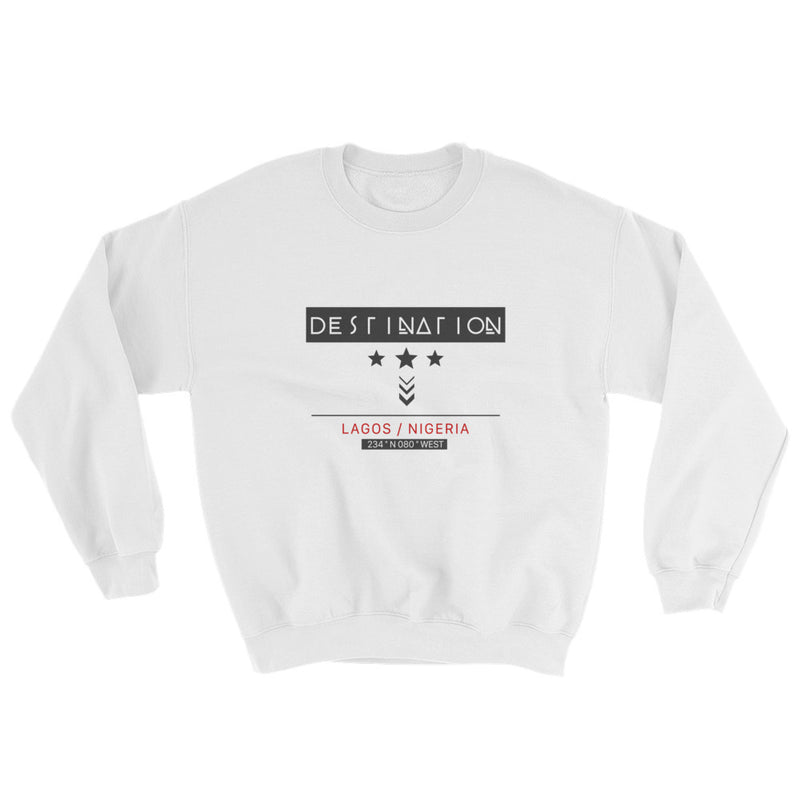 Destination Lat and Long v2 Sweatshirt - Culture Curator 101