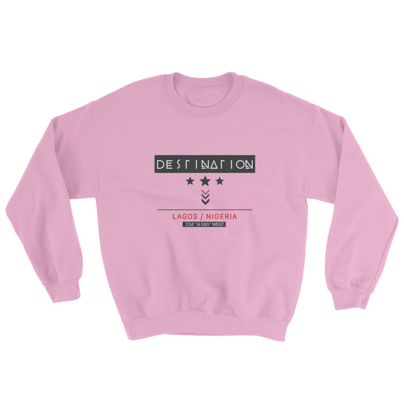 Destination Lat and Long v2 Sweatshirt - Culture Curator 101