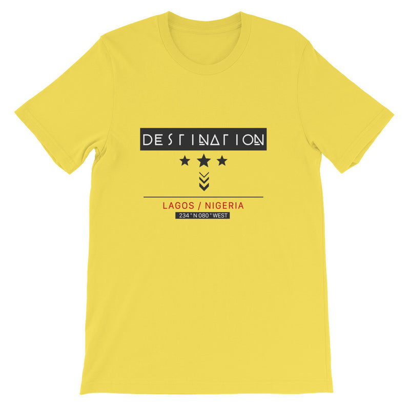 Destination Lat and Long v2 T-Shirt - Culture Curator 101