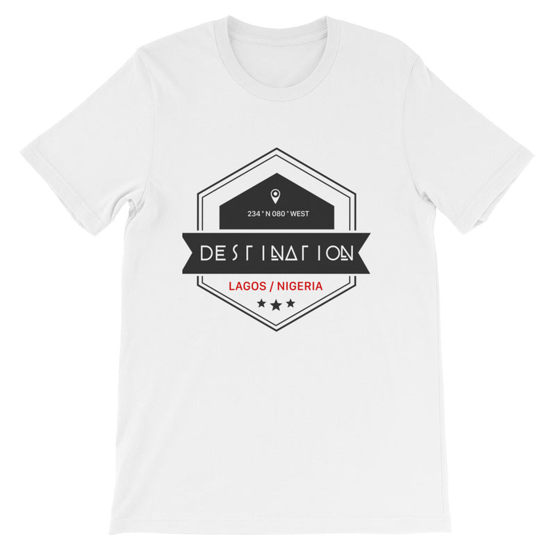 Destination Lat and Long v1 T-Shirt - Culture Curator 101